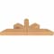 Ekena Millwork Richland Smooth Timber Gable Bracket, Western Red Cedar, 60"W x 22"H x 5 1/2"D x 5 1/2"F, 9/12 Pitch GBW060X22X0606RIC00SWR - alternate 2